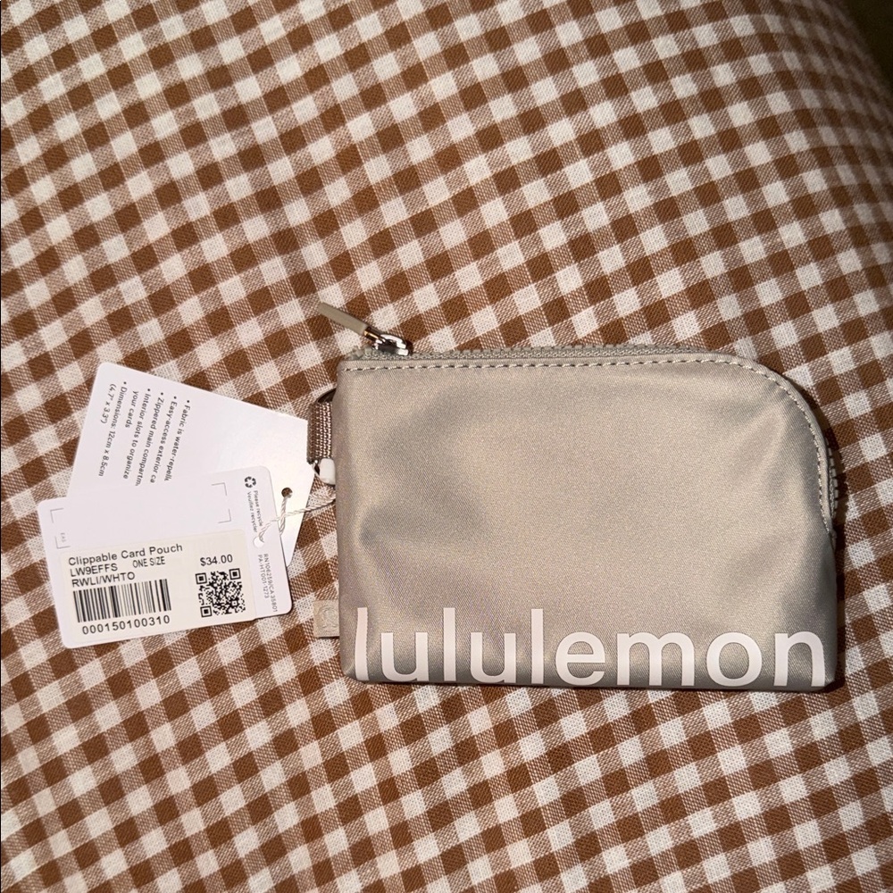 Lululemon Clippable Card Pouch
